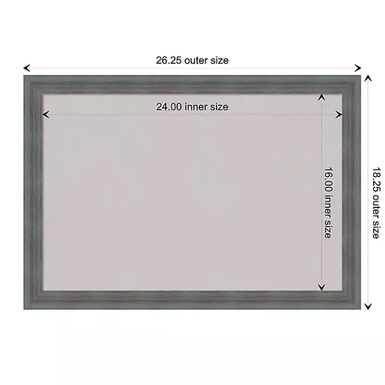 Online Dark Framed Corkboard Memo & Chalkboards
