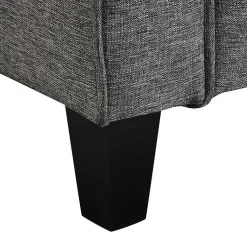Kirklands Home Accent Chairs|Dark Performance Fabric Danna Accent Chair Gray