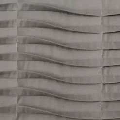 Kirklands Home Curtains & Drapes|Dark Wave Pattern Valance Gray