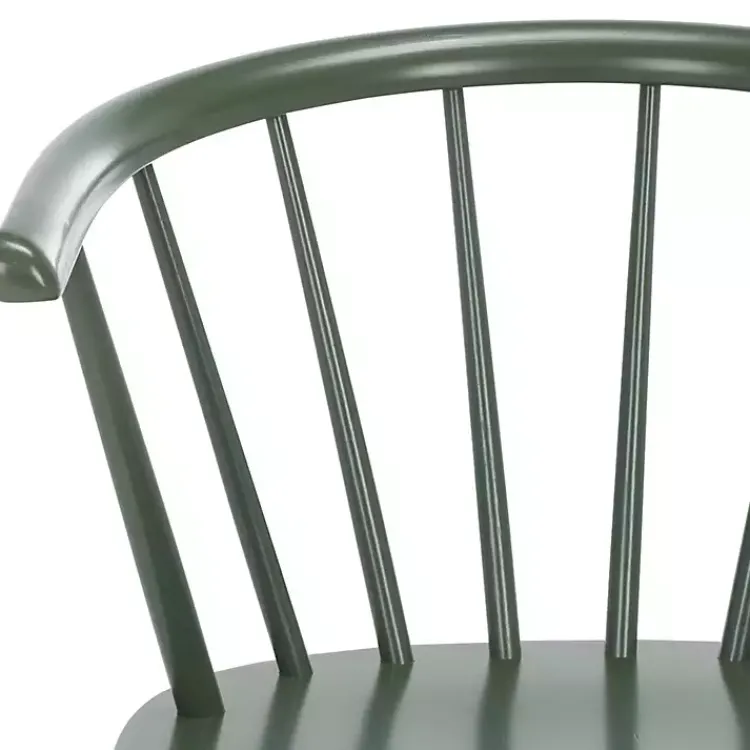 Kirklands Home Dining Chairs|Dark Blanchard Dining Chairs, Set of 2 Green