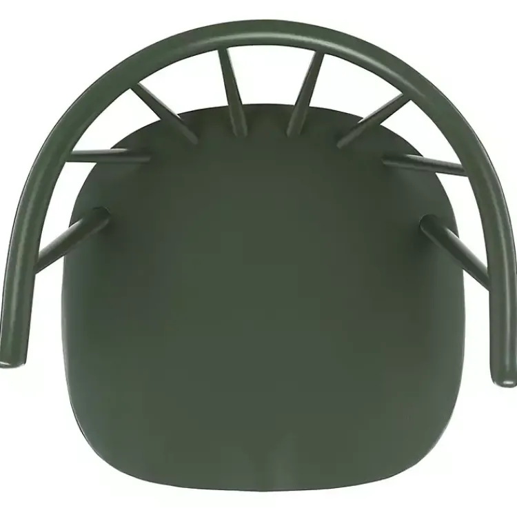 Kirklands Home Dining Chairs|Dark Blanchard Dining Chairs, Set of 2 Green