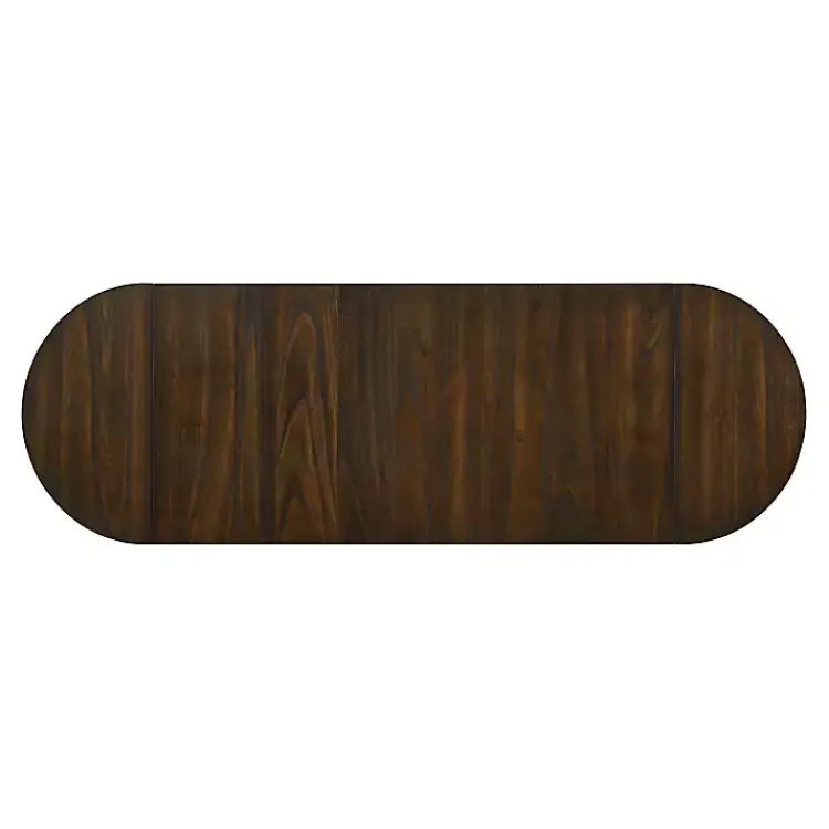 Kirklands Home Dining Tables|Dark Walnut & White Wood Ema Counter Height Table Brown