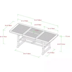 Kirklands Home Outdoor Dining|Dark Wood Slat Back 4-pc. Outdoor Dining Set Brown