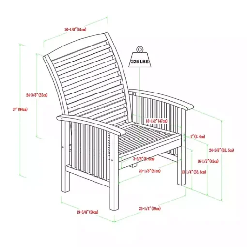 Kirklands Home Outdoor Dining|Dark Wood Slat Back 4-pc. Outdoor Dining Set Brown