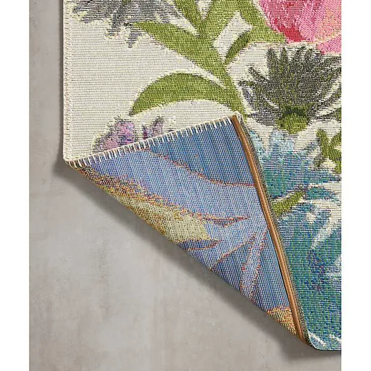 Kirklands Home Area Rugs|Daylight Garden Party Indoor/Outdoor Rug, 6x9