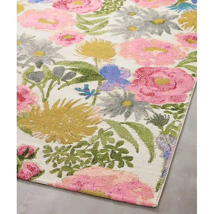 Kirklands Home Area Rugs|Daylight Garden Party Indoor/Outdoor Rug, 7x11