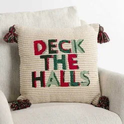 Deck the Halls Christmas Pillow Pillows