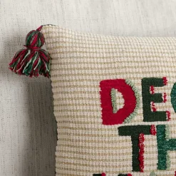 Deck the Halls Christmas Pillow Pillows