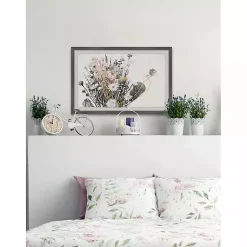 Kirklands Home Framed Art|Deckled Flowering Bundle Framed Art Print