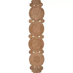 Kirklands Home Table Linens|Decorative Braided Jute Table Runner Tan