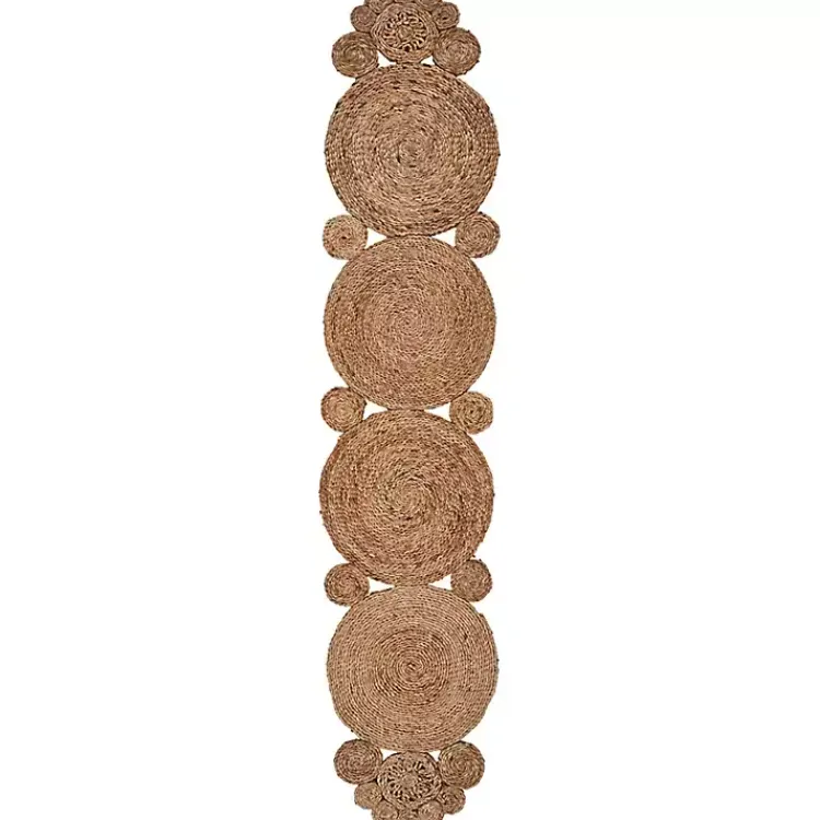 Kirklands Home Table Linens|Decorative Braided Jute Table Runner Tan