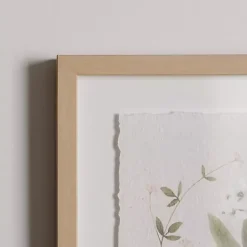 Kirklands Home Framed Art|Delicate Botanical Framed Art Prints, Set of 2 White