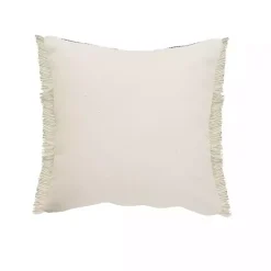 Denim Blue Braided Stripe Throw Pillow, 20 in. Pillows