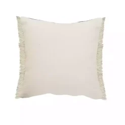 Denim Blue Braided Stripe Throw Pillow, 20 in. Pillows