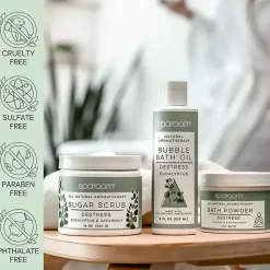 Kirklands Home Bathroom Accessories|Destress Bath Bundle Gift Set Green