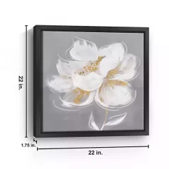 Kirklands Home Framed Art|Devine Bloom Framed Canvas Art Print