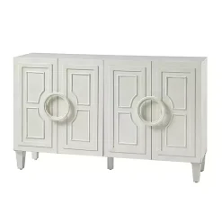 Kirklands Home Cabinets & Sideboards|Dietrich Wood 4-Door Sideboard White