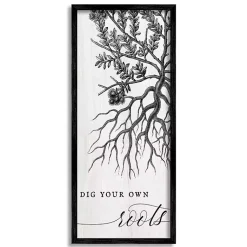 Kirklands Home Wall Quotes & Signs|Dig Your Own Roots Wall Plaque