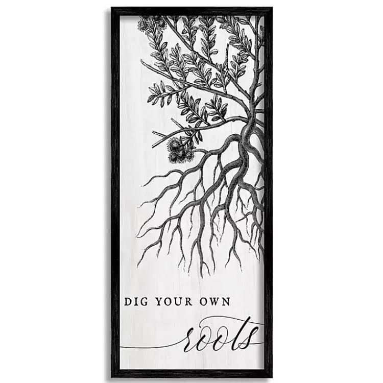 Kirklands Home Wall Quotes & Signs|Dig Your Own Roots Wall Plaque