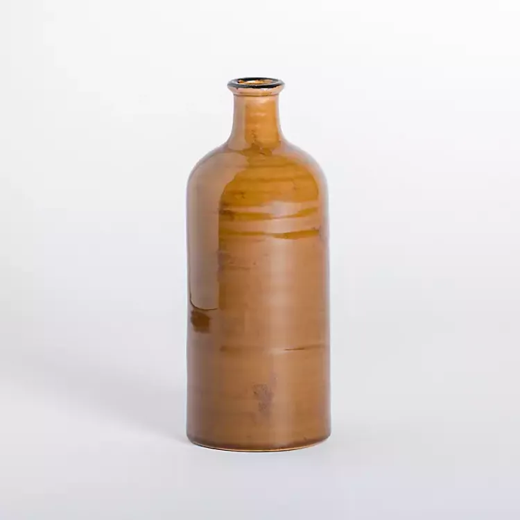 Best Distressed Caramel Ceramic Vase Vases