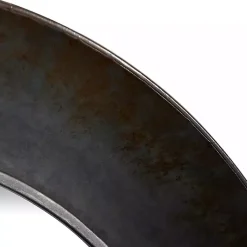 Kirklands Home Decorative Mirrors|Distressed Galvanized Curved Framed Mirror