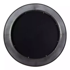 Kirklands Home Decorative Mirrors|Distressed Galvanized Curved Framed Mirror