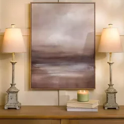 Kirklands Home Buffet Lamps|Distressed Buffet Lamps, Set of 2 Gray