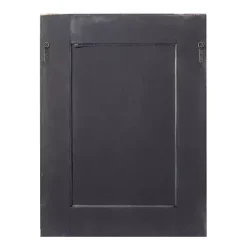 Kirklands Home Decorative Mirrors|Distressed Gray Wood Rectangular Wall Mirror