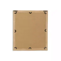 Kirklands Home Decorative Mirrors|Distressed Natural Wood Recgle Wall Mirror Tan