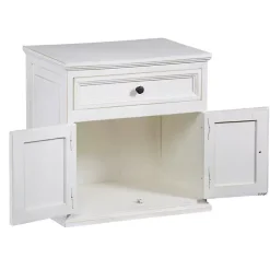 Kirklands Home Nightstands|Distressed Nightstand White