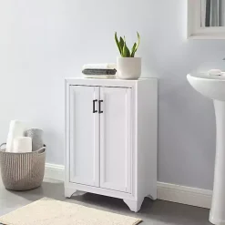 Kirklands Home Cabinets & Sideboards|Distressed Wood Accent Cabinet White