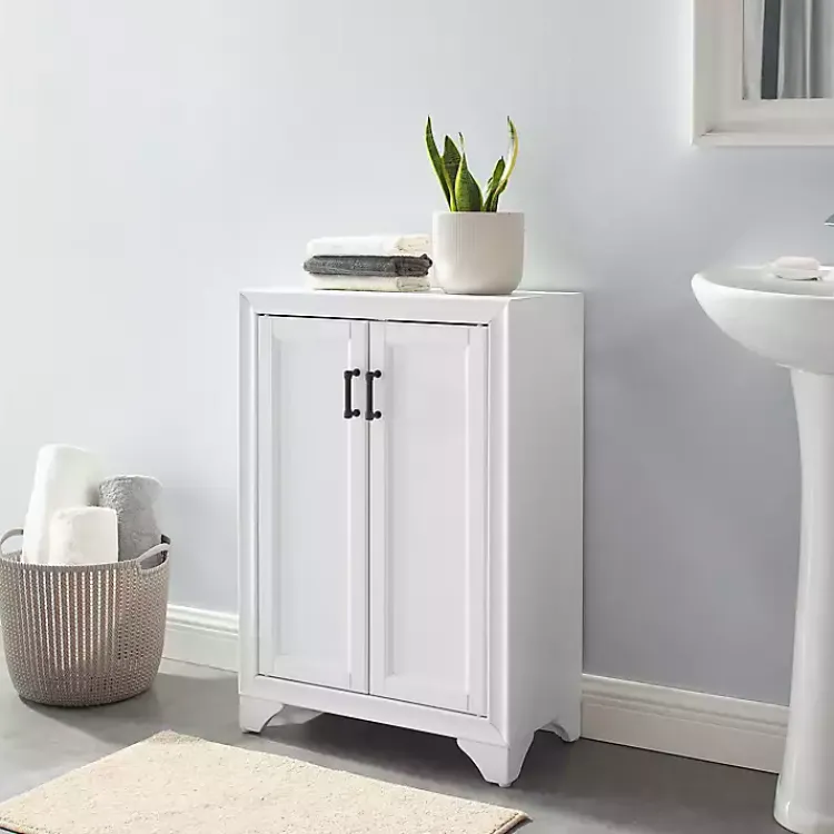 Kirklands Home Cabinets & Sideboards|Distressed Wood Accent Cabinet White