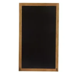 Kirklands Home Decorative Mirrors|Distressed White Wood Carved Frame Wall Mirror