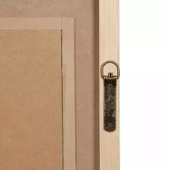 Kirklands Home Clocks|Distressed White Wood Scroll Wall Clock