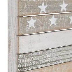 Kirklands Home Wall Plaques|Distressed Wood American Flag Wall Plaque