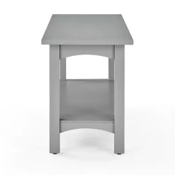 Kirklands Home Benches & Ottomans|Dove Rustic Farmhouse Wood Bench Gray