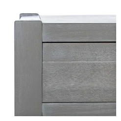 Kirklands Home Console Tables|Dove Turned Leg Rustic Console Table Gray