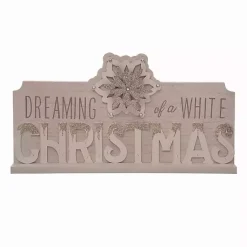 New Dreaming of a Christmas Tabletop Sign Christmas Decorations