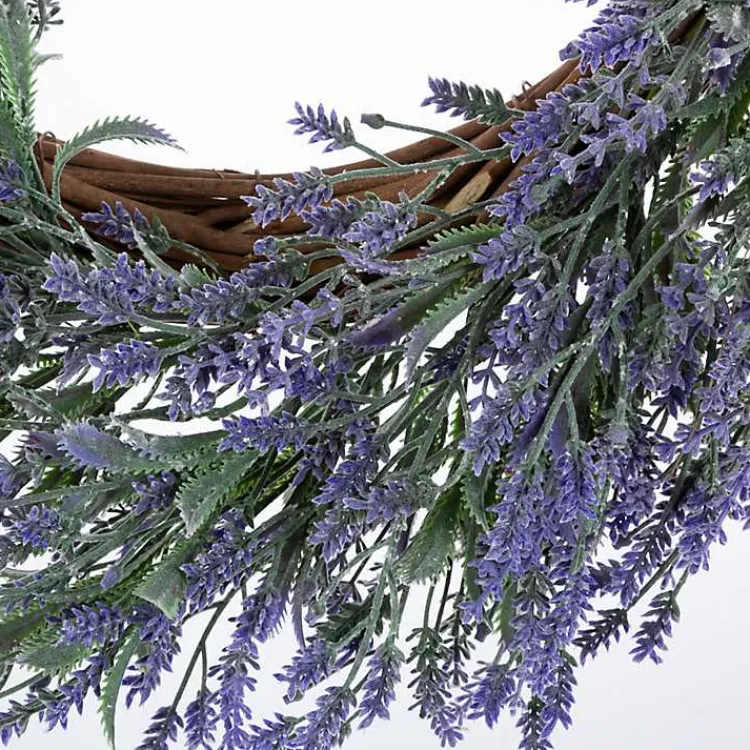 Sale Dried Lavender Stems Wreath Wreaths