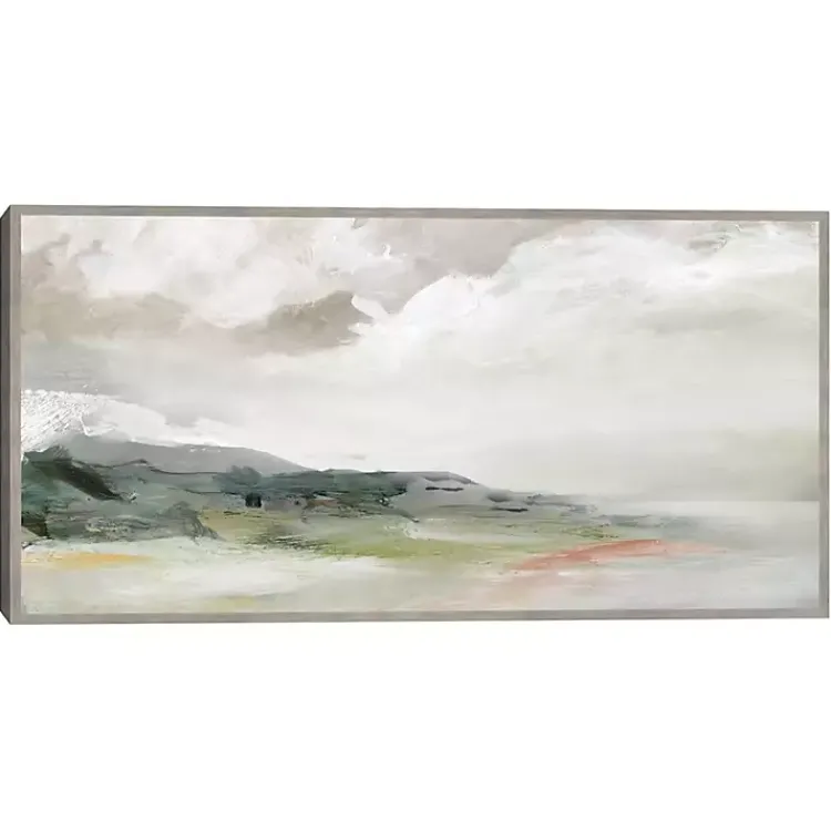 Kirklands Home Framed Art|Earth and Clouds Abstract Framed Wall Art
