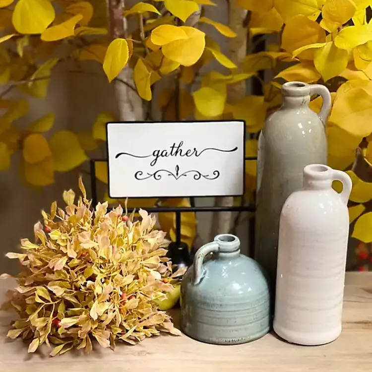 Outlet Earth Tones Jug Vases, Set of 3 Vases