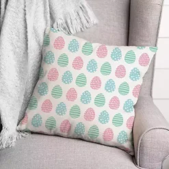 Outlet Easter Eggs Pattern Pillow Easter Decorations