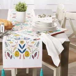 Discount Easter Folk Garden Placemats, Set of 6 Easter Decorations