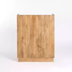 Kirklands Home Cabinets & Sideboards|Easton Mango Wood Bar Cabinet Tan