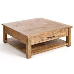 Kirklands Home Coffee Tables|Easton Mango Wood Coffee Table Brown