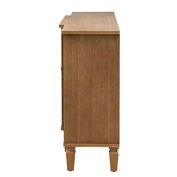 Kirklands Home Cabinets & Sideboards|Eleanora Acorn Wood 4-Door Sideboard Brown