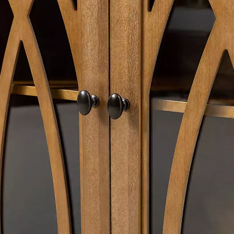 Kirklands Home Cabinets & Sideboards|Eleanora Acorn Wood 4-Door Sideboard Brown