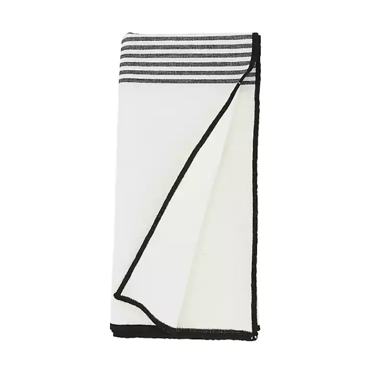 Kirklands Home Table Linens|Elegant Stripe Napkins, Set of 4
