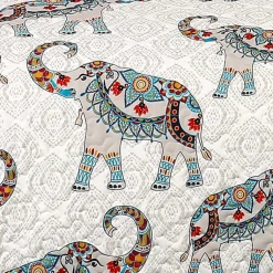 Clearance Elephant Sherpa Throw Blanket Blankets & Throws