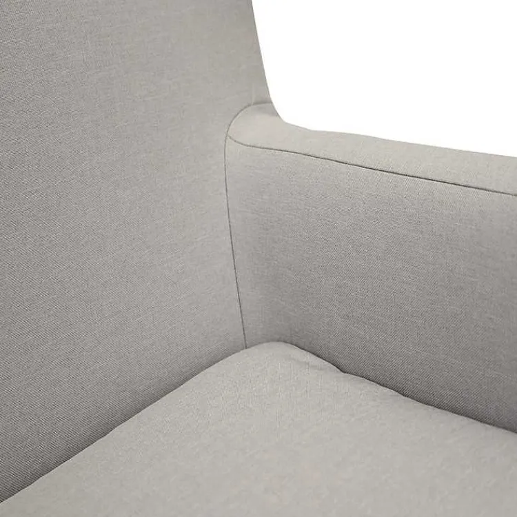 Kirklands Home Accent Chairs|Emma Oatmeal Upholstered Accent Chair Ivory